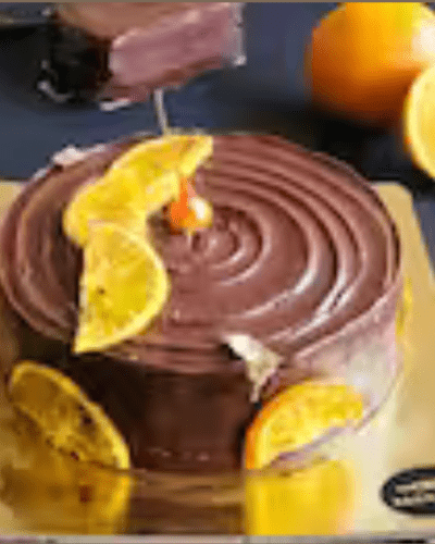 Chocolate Orange Truffle Cake