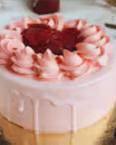 Exotic Strawberry Cake