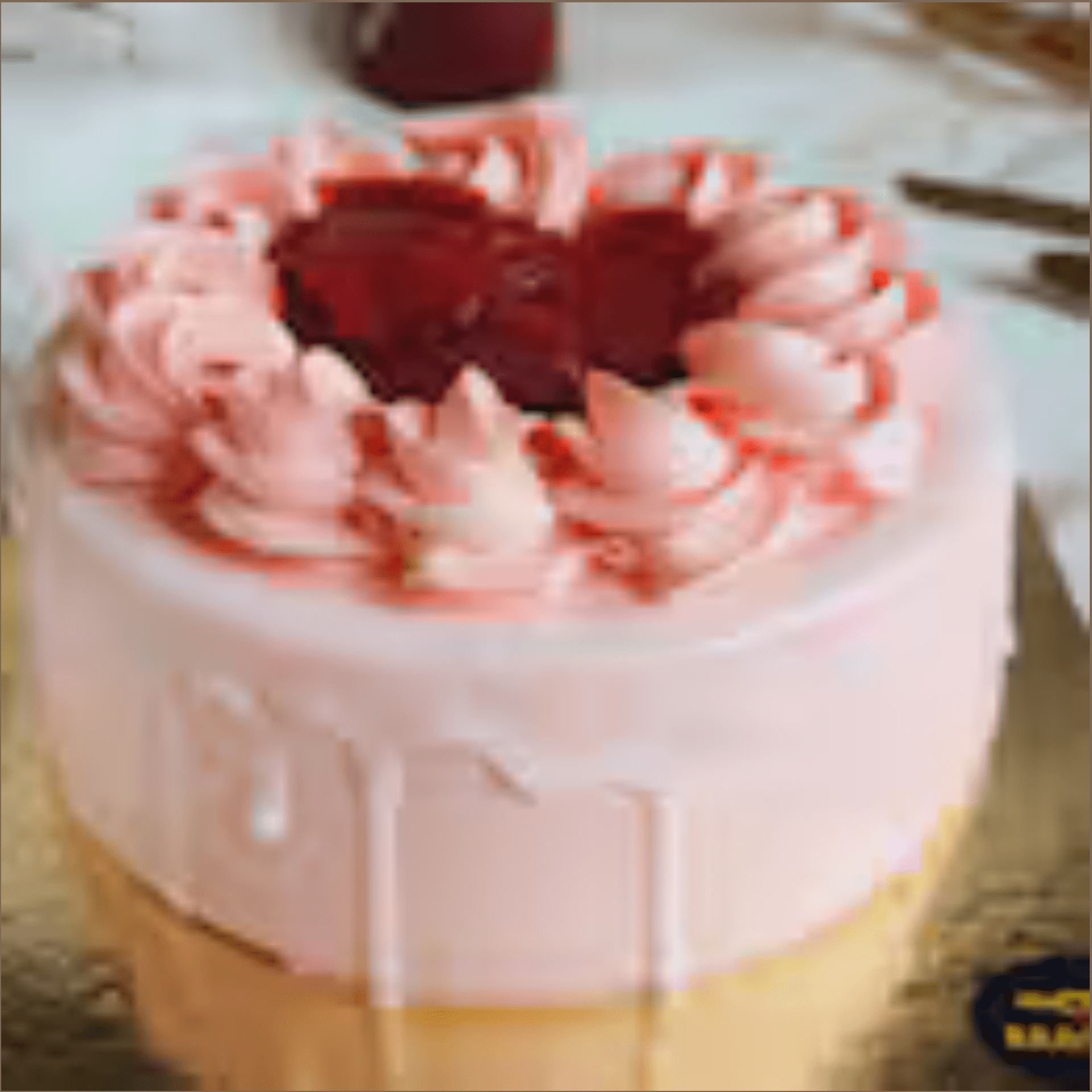 Exotic Strawberry Cake