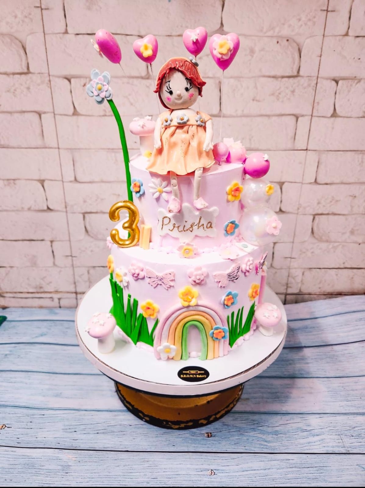 4 Kg Doll Theme Cake