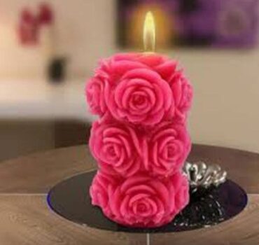 Rose Candle