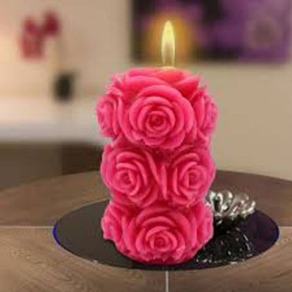 Rose Candle