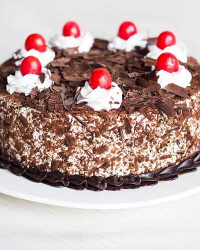 White Forest Cake